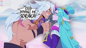 soraka, sett, spirit blossom sett, and spirit blossom soraka (league of  legends) drawn by odeko_yma | Danbooru