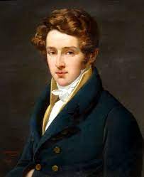 Jean Baptiste Mauzaisse Portrait Of Baron Rene Hyacinthe Holstein 1818 19th Century Portraits Portrait Painting 19th Century Hairstyles