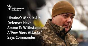 Ukraine's Mobile Air Defenses Have Ammo To Withstand A 'Few More Attacks,'  Says Commander