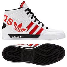 Adidas Black And Red High Tops Adidas Shoes High Tops For Men 2013 Adidas Shoes High Tops Sneakers Men Fashion Adidas Outfit Shoes