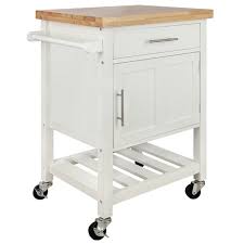 Pagesotherbrandproduct/servicebutcher block wheel companyvideosbutcher block. Homegear Kitchen Cart Butchers Block With Shelf And Cabinet On Wheels White Walmart Com Walmart Com