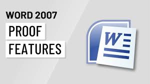 Word 2007 Proofing Features Youtube