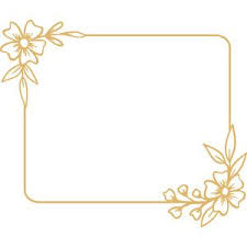 Floral Rectangle Frame Paper Crafts Diy Tutorials Floral Drawing Learn Embroidery