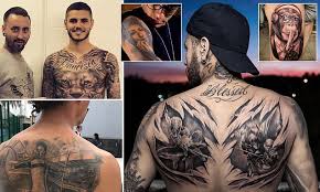 Sane has a massive tattoo on his back of… himself! These Are The Biggest And Oddest Footballers Tattoos Tell My Sport