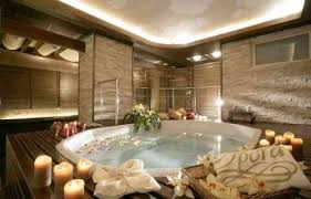 Elegant Jacuzzi For Bathroom Design Ideas New Home Scenery Spa Bathroom Design Indoor Jacuzzi Zen Bathroom Design