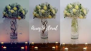 Ideal para los que huyen de mesas recargadas o jarrones clásicos rebosantes de flores, los amantes de las bodas minimalistas siempre pueden simplificar al mínimo el arreglo del centro de mesa con velas centra tu mesa en estos elementos y verás qué bonito queda el resultado. Centro De Mesa Para Bodas O Xv Anos 3 Opciones Diferentes Pabla En Casa Youtube