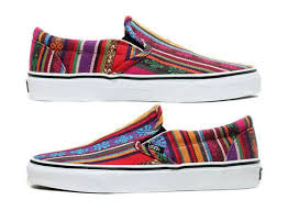 Vans Guata Stripe Slip Ons Vans Slip On Slip On Shoes Hippie Shoes