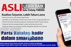 The yamaha outboards catalog features all of our latest outboard power innovations upgrade your power, trick out your rigging, find everyday maintenance items or shop our official yamaha apparel. Yamaha Rilis Aplikasi Ypec Permudah Cari Suku Cadang