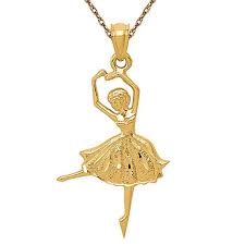 Find an endless array of affordable costume wedding jewelry, from pretty pearl bracelets to regal rhinestone earrings, to complete your formal look. Dancing Ballerina Pendant In 14k Gold