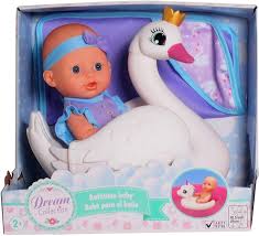 Let's take a bath with baby doll shower ball and play with kinder joy surprise eggs toysenjoy & subscribe, thanks~ toypudding #babydollbathtoy #berenguer #sh. Amazon Com Dream Collection 10 Bath Time Baby Doll With Swan Toys Games
