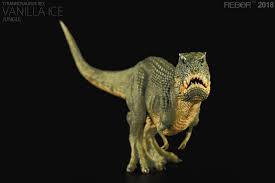 Tyrannosaurus rex vs vastatosaurus rex | fight & breakout jurassic world evolution (dinosaur wd toys presents king kong skull island playset playmates toys. Tyrannosaurus Rex Vanilla Ice Jungle 1 35 Scale Replica
