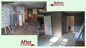 A One Car Garage Turned Into Functional Living Space With A Bathroom A Garage Remodel Garage To Living Space Garage Room