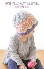 Easter Egg Hat Knitting Pattern My First Easter Easter Outfit Baby Easter Eggs Baby Easter Outfit Knit Easter Bonnet Baby Easter Hat Hat Knitting Patterns Fair Isle Knitting Patterns Knitting