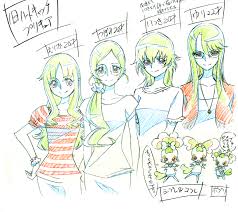 anime picture search engine character sheet concept art eyelashes glasses gorou pixiv3249935 hanasaki tsubomi happy heartcatch precur プリキュア イラスト 面白い絵 イラスト