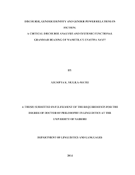Shule ya unyenyekevu siku ya 8 aina za unyenyekevu 2. Pdf A Critical Discourse Analysis And Systemic Functional Nastaran Nouri Academia Edu