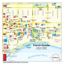 French quarter from mapcarta, the open map. New Orleans Map By District