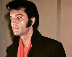 Image of Elvis Presley in 1969