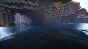 This hd wallpaper is about cave, minecraft, nature, video games, original wallpaper dimensions is 1920x1017px, file size is 394.73kb. Hd Wallpaper Minecraft Application Screenshot Water Sea Cave Sun Architecture Wallpaper Flare