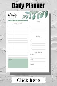Printable Daily Planner 2020 2021 Hourly Planner Day Planner Daily Work Schedule Daily Agenda Planner Inserts To Do List Pdf Download In 2020 Daily Planner Pages Daily Planner Daily Planner Template