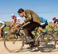 Rowan Atkinson As Mr Bean Commuter Bicycle Bike Ride Bicycle