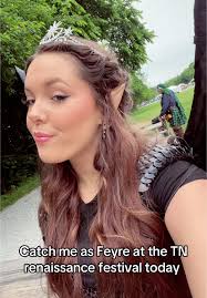 Illyrian Feyre coming right at you ❤️ #feyrearcheron #cosplay #garb  #illryian #wings #leatherarmor #leathers #renfaire #tnrenaissancefestival  #tennessee #rennaissance #renfairtok #sarahjmaas #feyre ...