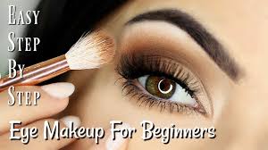 Begin from the center of your face, then move outwards and up. Beginner Eye Makeup Tips Tricks Step By Step Eye Makeup For All Eyes Youtube