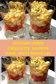 Verrines Creme Ciboulette Saumon Fume Oeufs Brouilles Page 2 Recettes Du Monde En 2020 Saumon Fume Recettes De Cuisine Creme Ciboulette