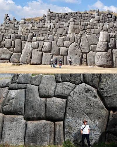 Sacsayhuaman, an ancient fortress complex overlooking Cusco, Peru, is renowned for its massive stone walls, constructed with remarkable precision. Built with stones weighing up to 200 tons and fitted without mortar, the