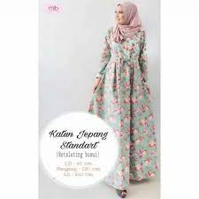 Namun menurut produsen atau yang membuat katun jepang ini secara dominan memiliki motif bunga, dan motifnya akan seperti. Gamis Katun Jepang Motif Bunga Lazada Indonesia