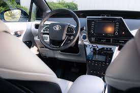 The mirai features an 8.0in digital instrument cluster as standard, though design premium models like our test car are upgraded. Gallery Toyota Mirai Hydrogen Fuel Cell Interior