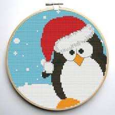 #you may sell your finished cross stitch item. 36 Penguin Cross Stitch Ideas Cross Stitch Stitch Christmas Cross Stitch