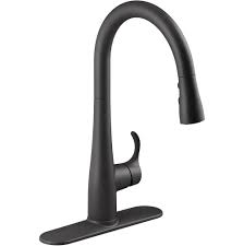kohler faucets kitchen faucets black