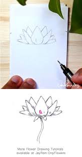 How To Draw A Lotus Step By Step Jeyram Art How to draw faces | focus on eye placement. how to draw a lotus step by step