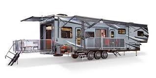 All features bath and a half bunk over cab bunkhouse front bath front bedroom front cargo deck front entertainment front kitchen front living kitchen island loft murphy bed outdoor. Our 18 Favorite 5th Wheel Toy Haulers