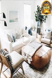 The success of many small living rooms relies on smart furnishings. Amazing Square Moroccan Pouf Ottoman Leather Pouf Moroccan Leather Pouf Living Room Pouf Authentic Pouf Wedding Gift Vintage Furniture In 2021 Trendy Living Rooms Living Room Leather Boho Living Room