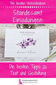 Maybe you would like to learn more about one of these? Die Besten Tipps Zu Text Gestaltung Der Standesamt Einladung Einladung Standesamt Lustige Hochzeitseinladungen Einladung Hochzeit Text