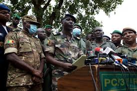 Assimi goita appears during a televised broadcast wednesday in bamako, mali. Mali S Predictable Coup Leaves An Unclear Path To Civilian Rule