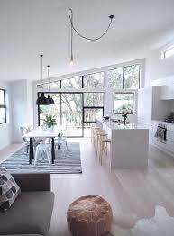 White Maison Amenagement Cuisine Ouverte Cuisine Ouverte Et Amenagement Cuisine