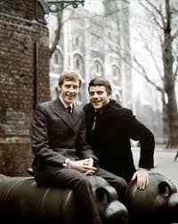 Sixties Oliver Reed And Michael Crawford During Filming Of The Jokers 1967 Oliver Reed Frank Spencer Oliver