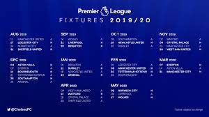 Three teams are relegated from the premier league, and three teams are promoted from. Chelsea Fc On Twitter Our 2019 20 Premierleague Fixtures