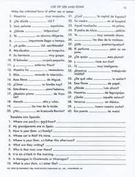 Help your child master the difference between these verbs with this spanish foreign language worksheet. 60 Ser And Estar Ideas Learning Spanish Spanish Classroom Teaching Spanish