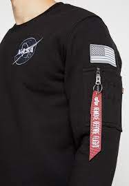 Vans nasa pullover,vans with leggings,black and gold checkerboard vans,high roof van for sale perth,popular slip on vans,vans red corduroy,vans store downtown summerlin. Alpha Industries Nasa Sweatshirt Schwarz Zalando De