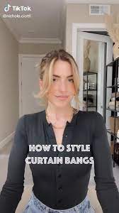 Pin By Pichula On Low Do S More Video Hair Styles Blowout Hair Curtain Bangs