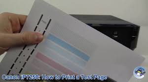 Print more with optional xl inks. Canon Pixma Ip7250 How To Print A Nozzle Check Test Page Youtube