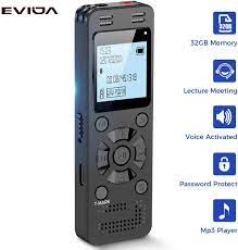 Highlight Features Reviews Evida 2324 Hours Voice Activated Recording Device Audio Recorder Voice Recorder Voice Activated The Voice