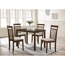 Whether you are looking for a single dining room table, coffee table, side table, dining table with a bench, or chairs, we present the best choices even for your kitchen. Raymond Wood 5 Piece Dining Table Chair Set Overstock 32743120