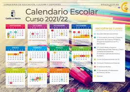 La información se muestra por mes e incluye el en esta página web encontrarás calendarios anuales para 2021 entre otros los calendarios del 2022 y. Calendario Del Curso Escolar 2021 2022 En Castilla La Mancha Del 9 De Septiembre Al 21 De Junio Cmmedia