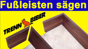 Sockelleisten Schneiden Auf Gehrung Sagen Und Anbringen Stichsagetisch Fussleisten Anbringen Sockelleisten