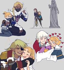 Some elder zelder doodles! – @mimimonart on Tumblr