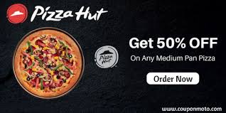 Wednesday Pizza Offer Get 50 Off On Any Medium Pan Pizza Pizzamood Pizzadelivery Junkfood Offer Discount Couponcode Savings Pan Pizza Food Coupons